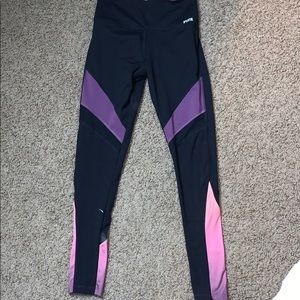 High waisted pink Victoria secret yoga leggings
